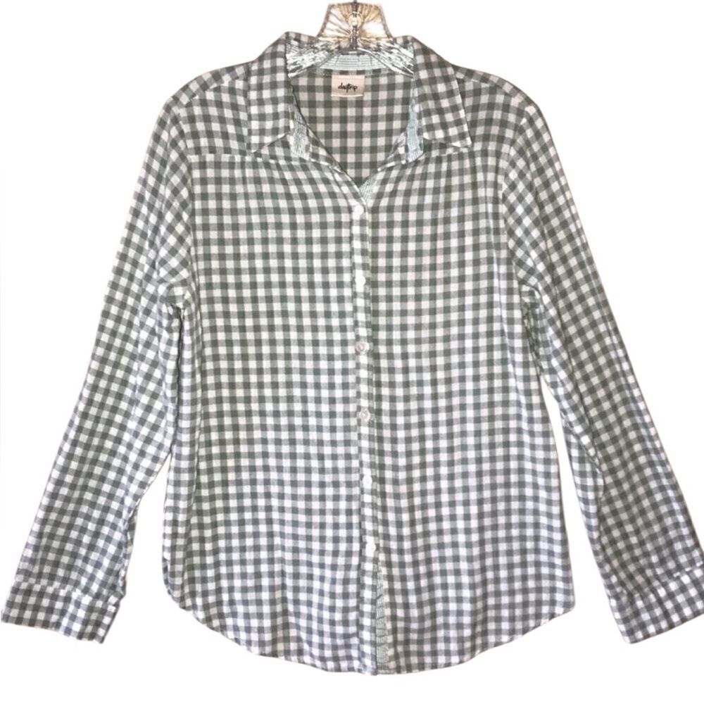 Daytrip Green And White Shirt